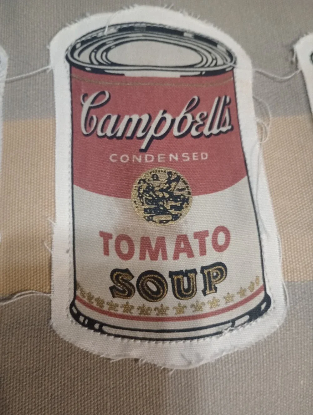 Andy Warhol Campbell's Soup Tote With Coin Purse And Rejection Letter